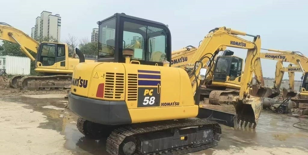 Komatsu PC 58 - Мини-экскаватор: фото 4 Komatsu PC 58 - Мини-экскаватор: фото 4