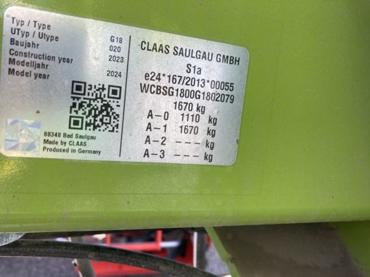 Claas LINER 1800 TWIN - Сеноворошилка: фото 3 Claas LINER 1800 TWIN - Сеноворошилка: фото 3