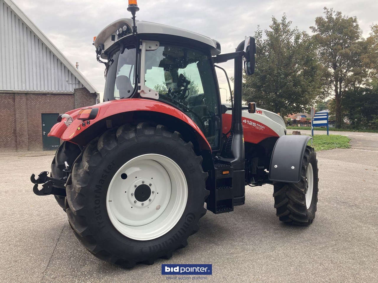 Steyr 4125 profi CVT - Трактор: фото 4 Steyr 4125 profi CVT - Трактор: фото 4