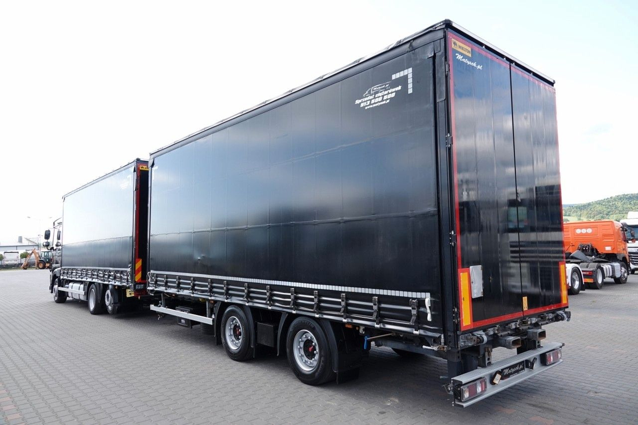 DAF XF 480 / ZESTAW TANDEM / 120 M3 / PRZEJAZDOWY / - Тентованный грузовик: фото 2 DAF XF 480 / ZESTAW TANDEM / 120 M3 / PRZEJAZDOWY / - Тентованный грузовик: фото 2
