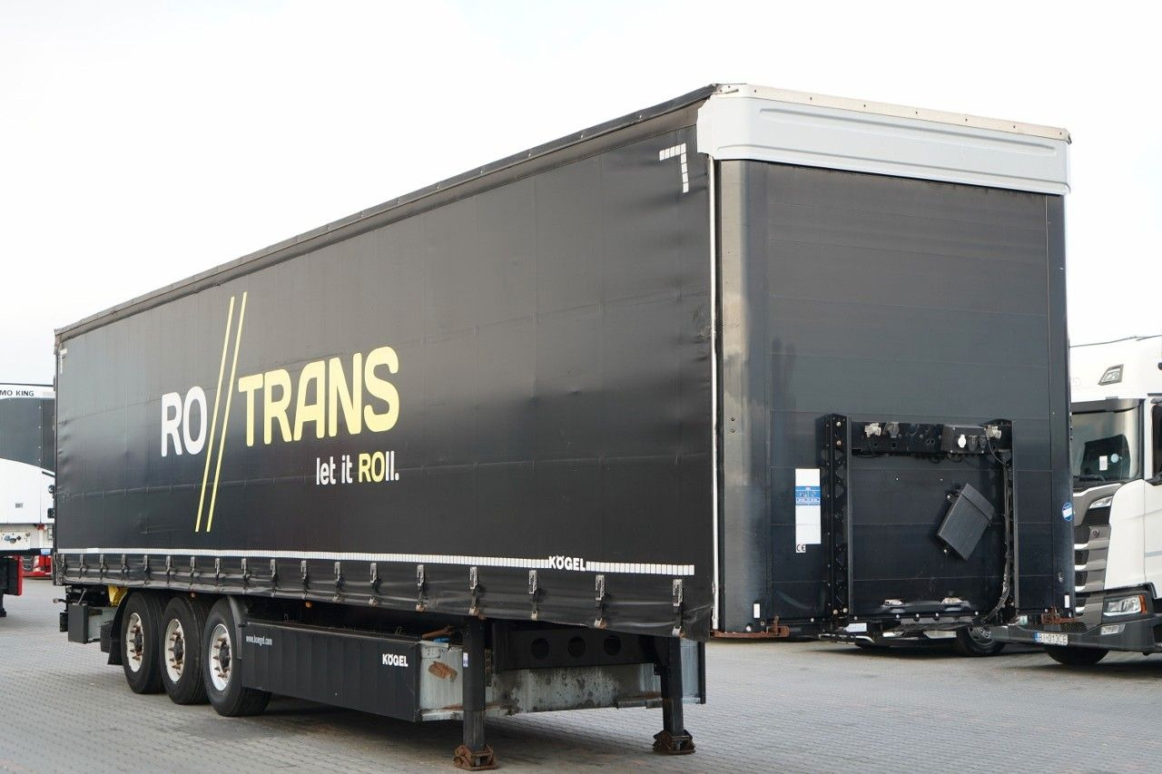 Kögel FIRANKA / STANDARD / KOSZ NA PALETY - Тентованный полуприцеп: фото 1 Kögel FIRANKA / STANDARD / KOSZ NA PALETY - Тентованный полуприцеп: фото 1