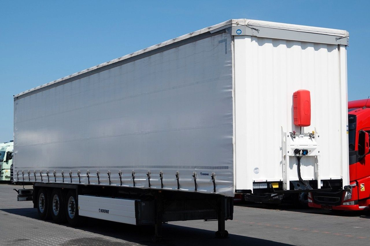 Krone FIRANKA / 2021 ROK / KOSZ NA PALETY / 2 OSIE POD - Тентованный полуприцеп: фото 1 Krone FIRANKA / 2021 ROK / KOSZ NA PALETY / 2 OSIE POD - Тентованный полуприцеп: фото 1