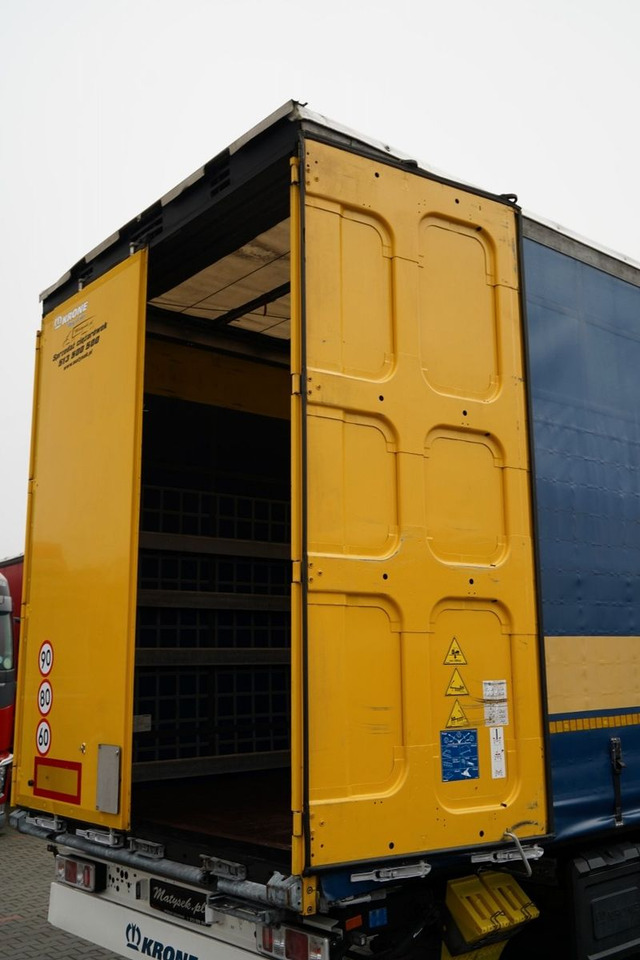 Тентованный полуприцеп Krone FIRANKA / MEGA / DACH PODNOSZONY / LOW DECK /: фото 14