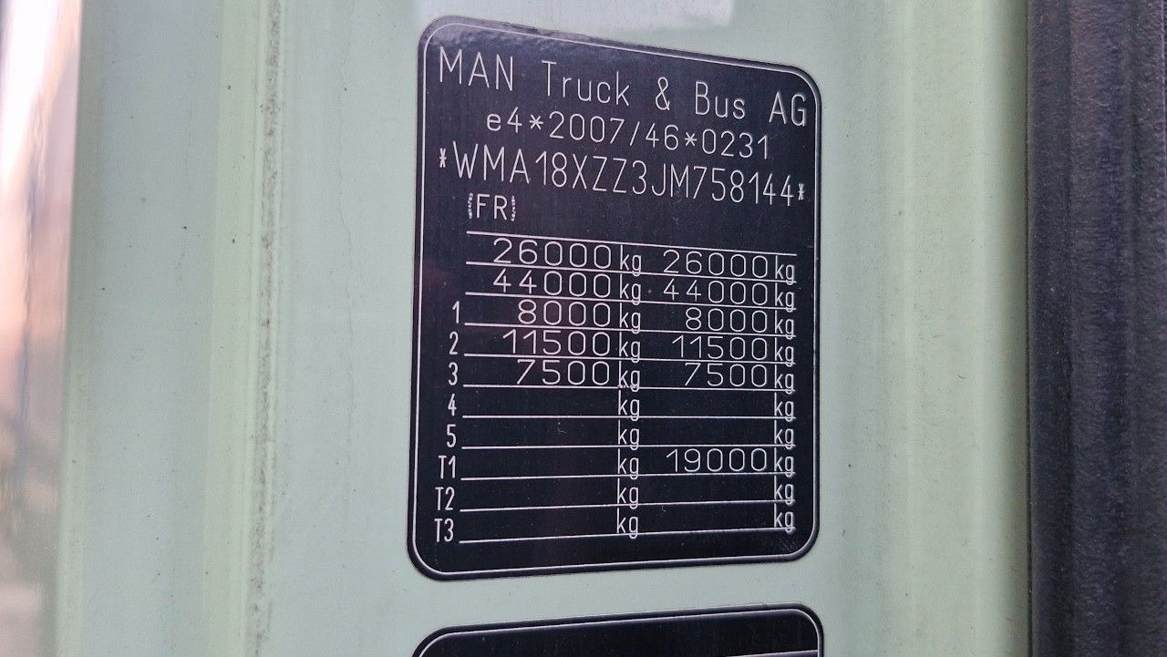 MAN TGX 26.460 / ZESTAW TANDEM PRZEJAZDOWY / 120 M3 в лизинг MAN TGX 26.460 / ZESTAW TANDEM PRZEJAZDOWY / 120 M3: фото 16