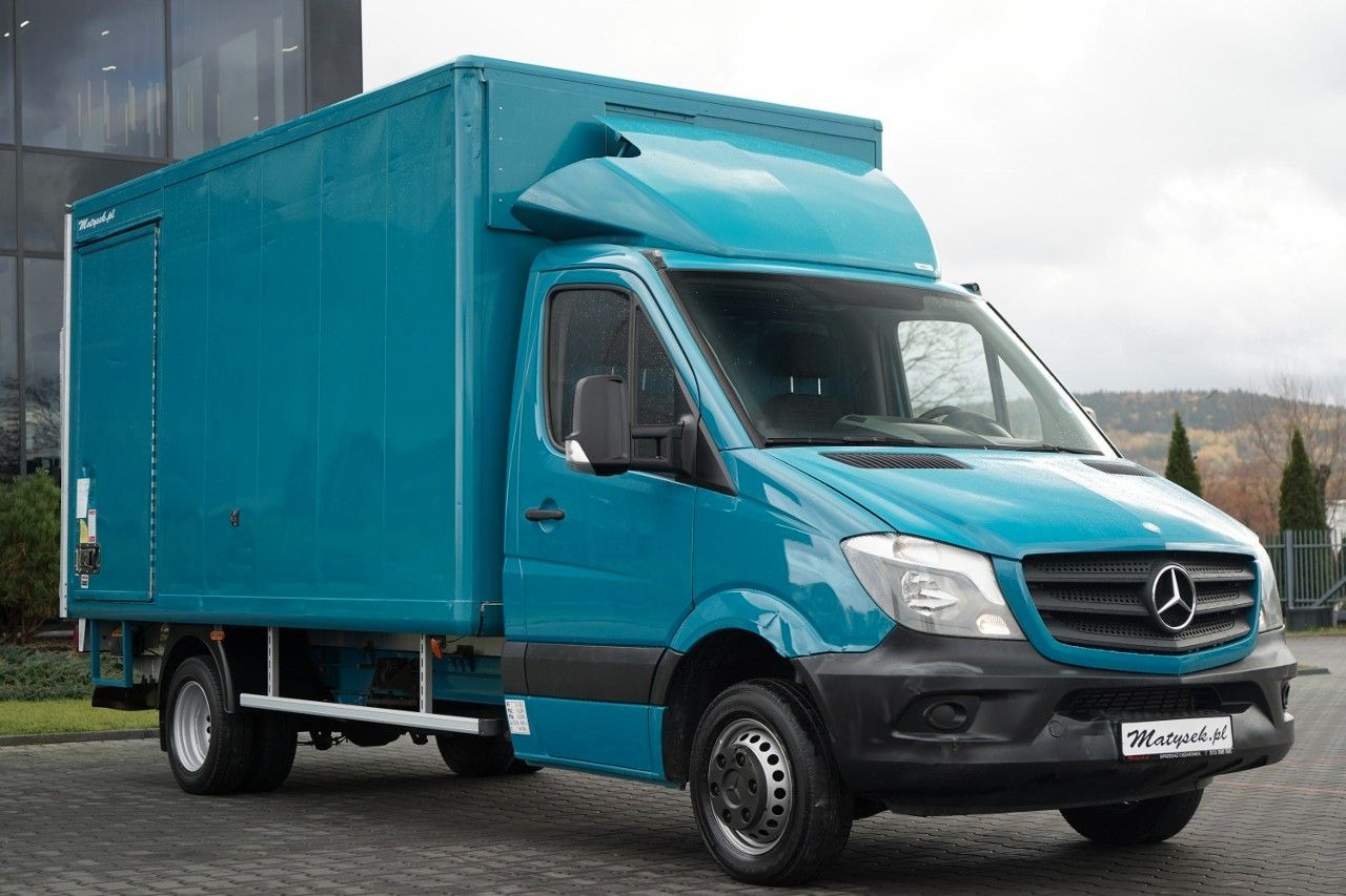 Mercedes-Benz SPRINTER / KONTENER 4,3 M / WINDA PALFINGER - Тентованный фургон: фото 1 Mercedes-Benz SPRINTER / KONTENER 4,3 M / WINDA PALFINGER - Тентованный фургон: фото 1