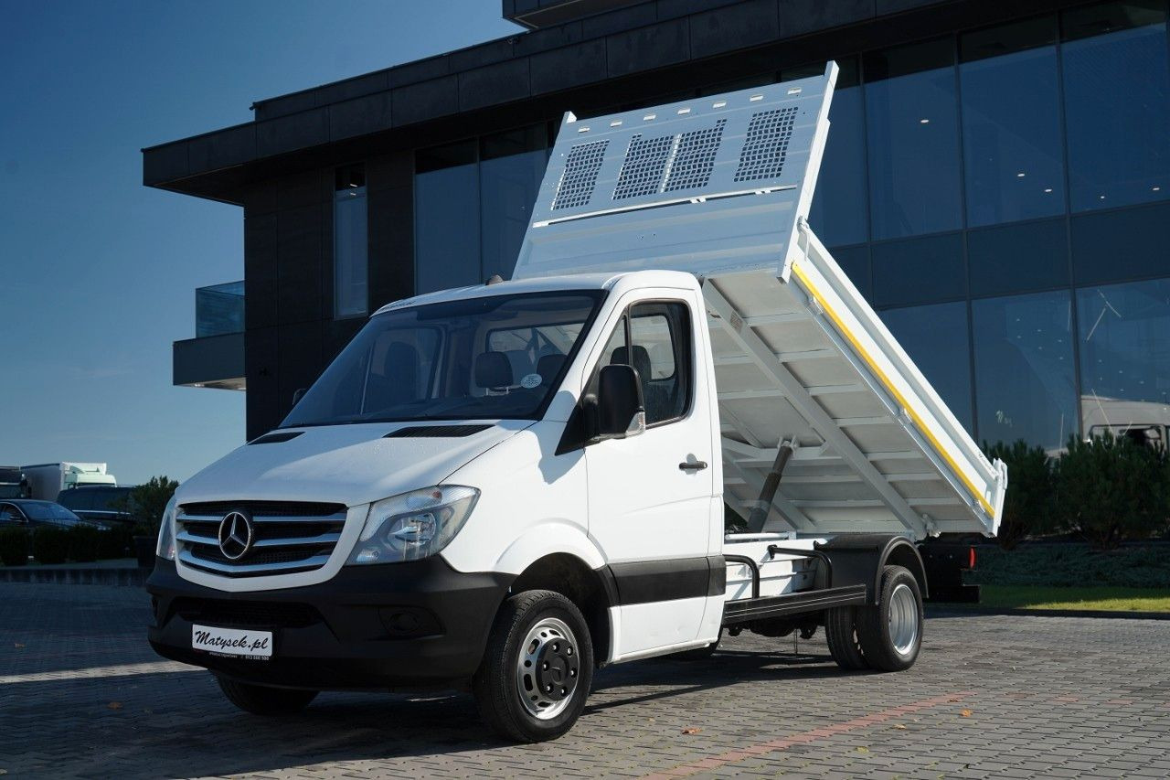 Mercedes-Benz SPRINTER / WYWROTKA - 3,5M / BLIŹNIAK / MANUAL / - Малотоннажный самосвал: фото 1 Mercedes-Benz SPRINTER / WYWROTKA - 3,5M / BLIŹNIAK / MANUAL / - Малотоннажный самосвал: фото 1