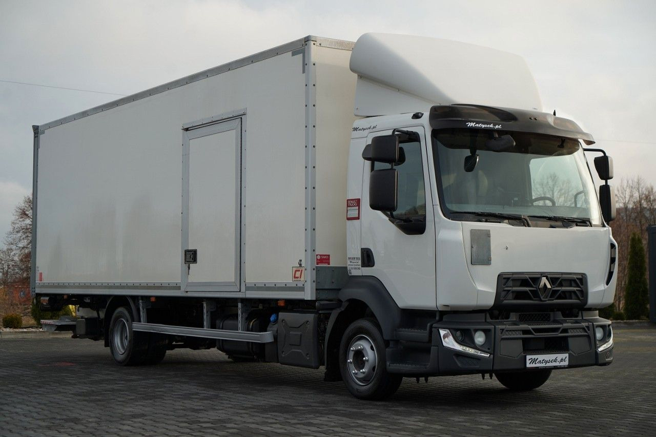 Renault D 240 / 4x2 / KONTENER / 7,7 M / WINDA DHOLLANDI - Грузовик с закрытым кузовом: фото 1 Renault D 240 / 4x2 / KONTENER / 7,7 M / WINDA DHOLLANDI - Грузовик с закрытым кузовом: фото 1