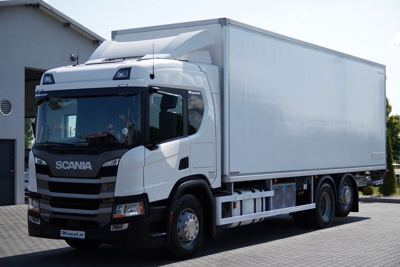 Scania P 410 / 6X2 /CHŁODNIA / SLÓWKA / Agregat THERMO - Рефрижератор: фото 2 Scania P 410 / 6X2 /CHŁODNIA / SLÓWKA / Agregat THERMO - Рефрижератор: фото 2