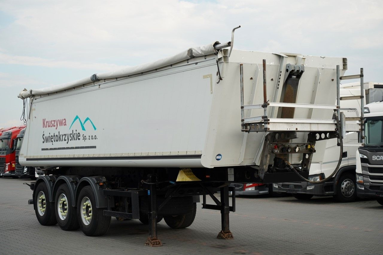 Schmitz Cargobull / WYWROTKA / ALUMINIOWA / OŚ PODNOSZONA / OSIE - Самосвальный полуприцеп: фото 1 Schmitz Cargobull / WYWROTKA / ALUMINIOWA / OŚ PODNOSZONA / OSIE - Самосвальный полуприцеп: фото 1