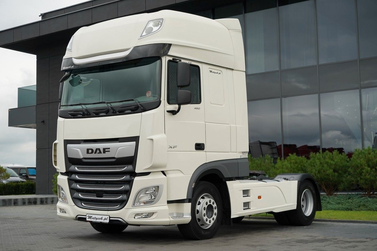 DAF XF 480 / SUPER SPACE CAB / OPONY 100% / 2021 ROK - Тягач: фото 1 DAF XF 480 / SUPER SPACE CAB / OPONY 100% / 2021 ROK - Тягач: фото 1
