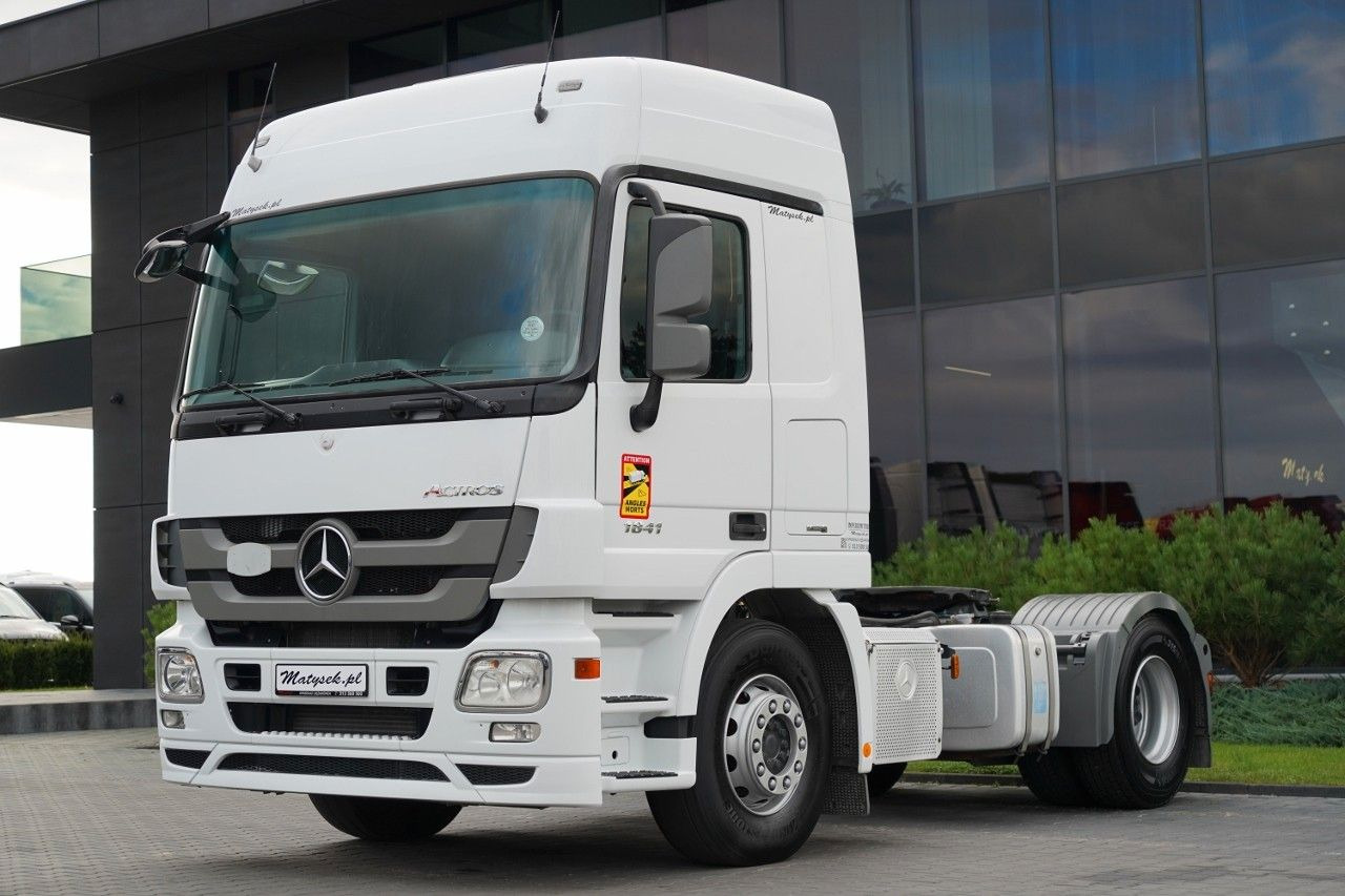Mercedes-Benz ACTROS 1841 / HYDRAULIKA / SPROWADZONY / PO KONT - Тягач: фото 1 Mercedes-Benz ACTROS 1841 / HYDRAULIKA / SPROWADZONY / PO KONT - Тягач: фото 1