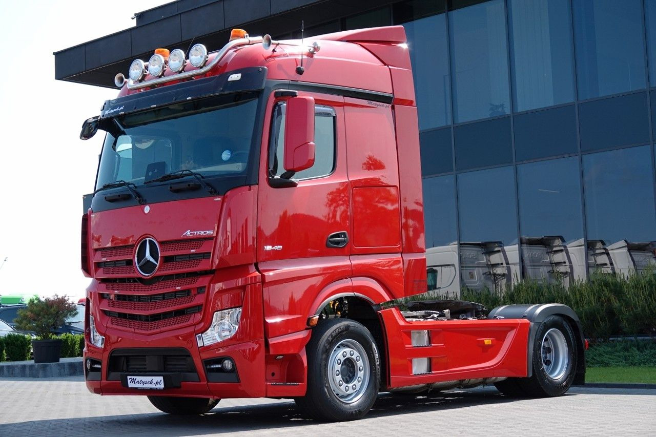 Mercedes-Benz ACTROS 1848 / HYDRAULIKA / FULL AIRMATIC / 201 - Тягач: фото 1 Mercedes-Benz ACTROS 1848 / HYDRAULIKA / FULL AIRMATIC / 201 - Тягач: фото 1