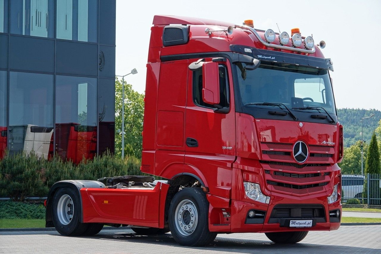 Mercedes-Benz ACTROS 1848 / HYDRAULIKA / FULL AIRMATIC / 201 - Тягач: фото 2 Mercedes-Benz ACTROS 1848 / HYDRAULIKA / FULL AIRMATIC / 201 - Тягач: фото 2