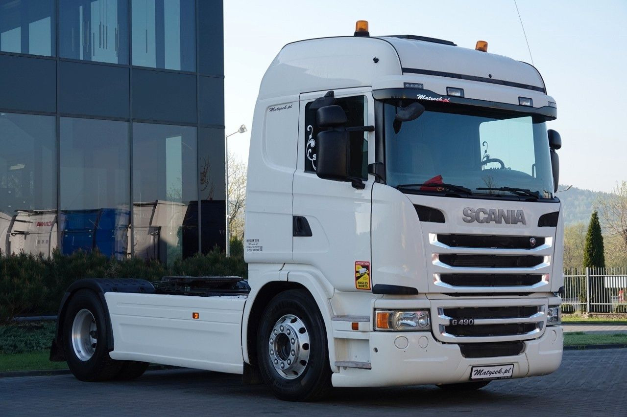 Scania G 490 / RETARDER / HIGHLINE / ALUFELGI / SPROWA Scania G 490 / RETARDER / HIGHLINE / ALUFELGI / SPROWA - Тягач: фото 1 Scania G 490 / RETARDER / HIGHLINE / ALUFELGI / SPROWA Scania G 490 / RETARDER / HIGHLINE / ALUFELGI / SPROWA - Тягач: фото 1