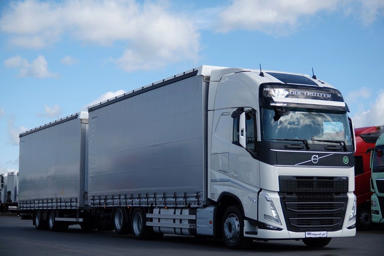 Volvo FH 460 / ZESTAW TANDEM / 120 M3 / CAŁY NA PODUS - Тентованный грузовик: фото 4 Volvo FH 460 / ZESTAW TANDEM / 120 M3 / CAŁY NA PODUS - Тентованный грузовик: фото 4