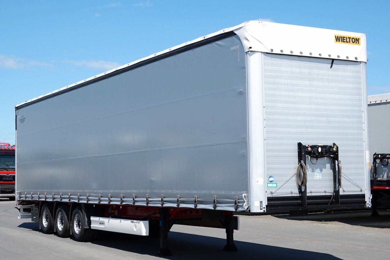 Wielton CURTAINSIDER/MEGA /COILMULD - 9M/LIFT AXLE/ SAF - Тентованный полуприцеп: фото 1 Wielton CURTAINSIDER/MEGA /COILMULD - 9M/LIFT AXLE/ SAF - Тентованный полуприцеп: фото 1