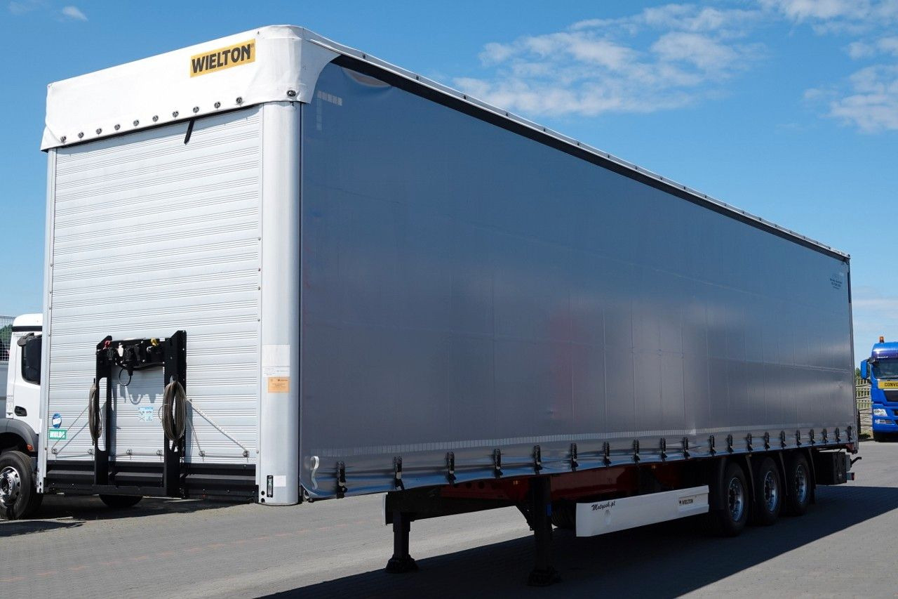 Wielton CURTAINSIDER/MEGA /COILMULD - 9M/LIFT AXLE/ SAF - Тентованный полуприцеп: фото 2 Wielton CURTAINSIDER/MEGA /COILMULD - 9M/LIFT AXLE/ SAF - Тентованный полуприцеп: фото 2