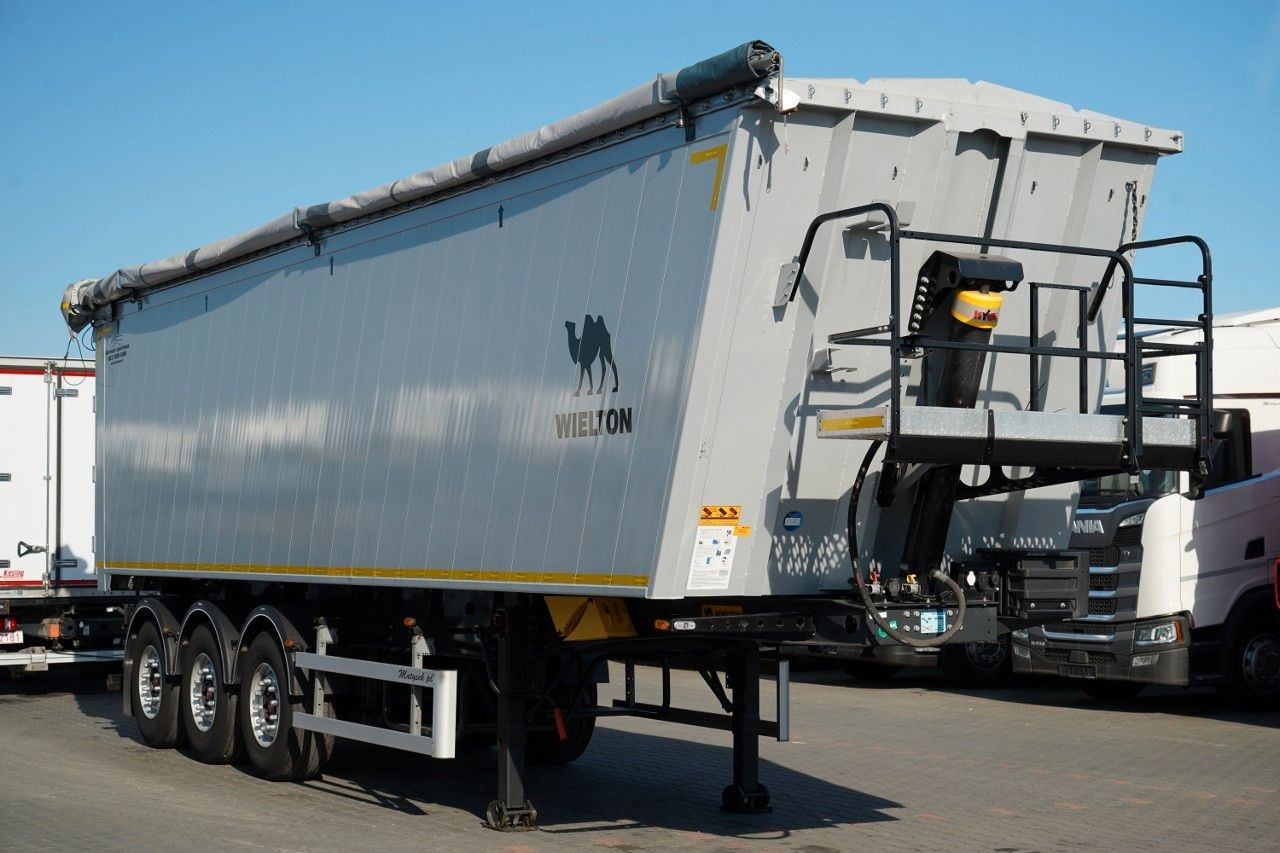 Wielton WYWROTKA 55 m3 / 2023 / MAŁO UŻYWANA / 80 TYS. K - Самосвальный полуприцеп: фото 1 Wielton WYWROTKA 55 m3 / 2023 / MAŁO UŻYWANA / 80 TYS. K - Самосвальный полуприцеп: фото 1