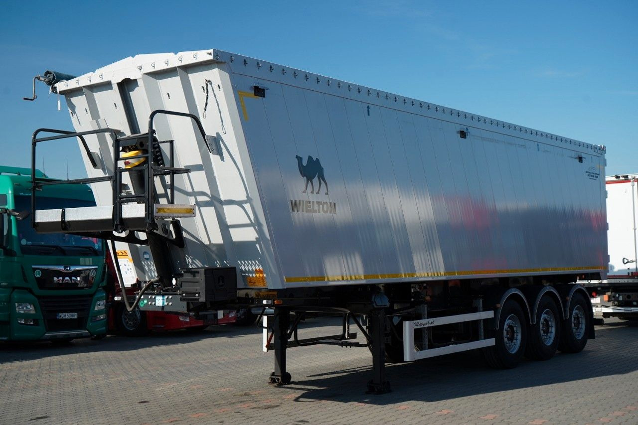 Wielton WYWROTKA 55 m3 / 2023 / MAŁO UŻYWANA / 80 TYS. K - Самосвальный полуприцеп: фото 3 Wielton WYWROTKA 55 m3 / 2023 / MAŁO UŻYWANA / 80 TYS. K - Самосвальный полуприцеп: фото 3