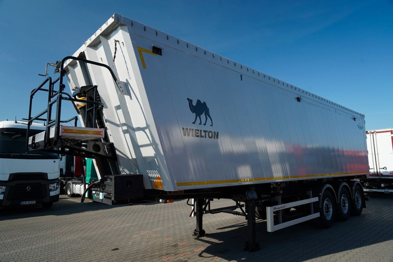Wielton WYWROTKA 55 m3 / 2023 / MAŁO UŻYWANA / 80 TYS. K - Самосвальный полуприцеп: фото 4 Wielton WYWROTKA 55 m3 / 2023 / MAŁO UŻYWANA / 80 TYS. K - Самосвальный полуприцеп: фото 4