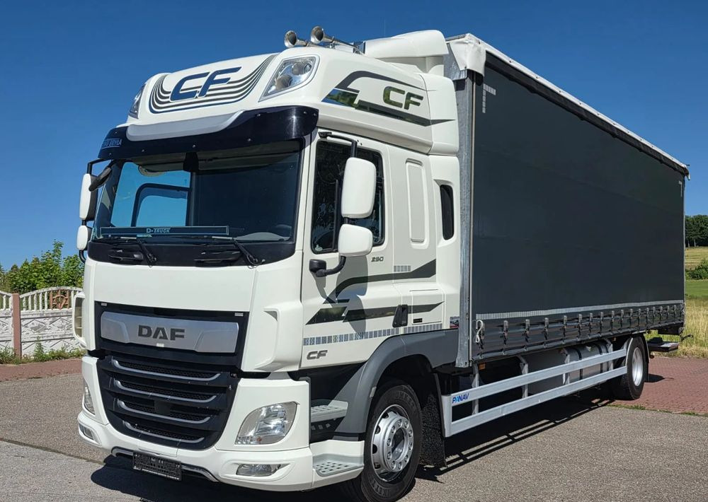 DAF CF290/CF320/FIRANKA/WINDA DHOLLANDIA / E6/JEDEN WŁAŚCICIEL/SPROWADZONY/22PALETY/2019/PODNOSZONY DACH/ JAK NOWY - Тентованный грузовик: фото 2 DAF CF290/CF320/FIRANKA/WINDA DHOLLANDIA / E6/JEDEN WŁAŚCICIEL/SPROWADZONY/22PALETY/2019/PODNOSZONY DACH/ JAK NOWY - Тентованный грузовик: фото 2