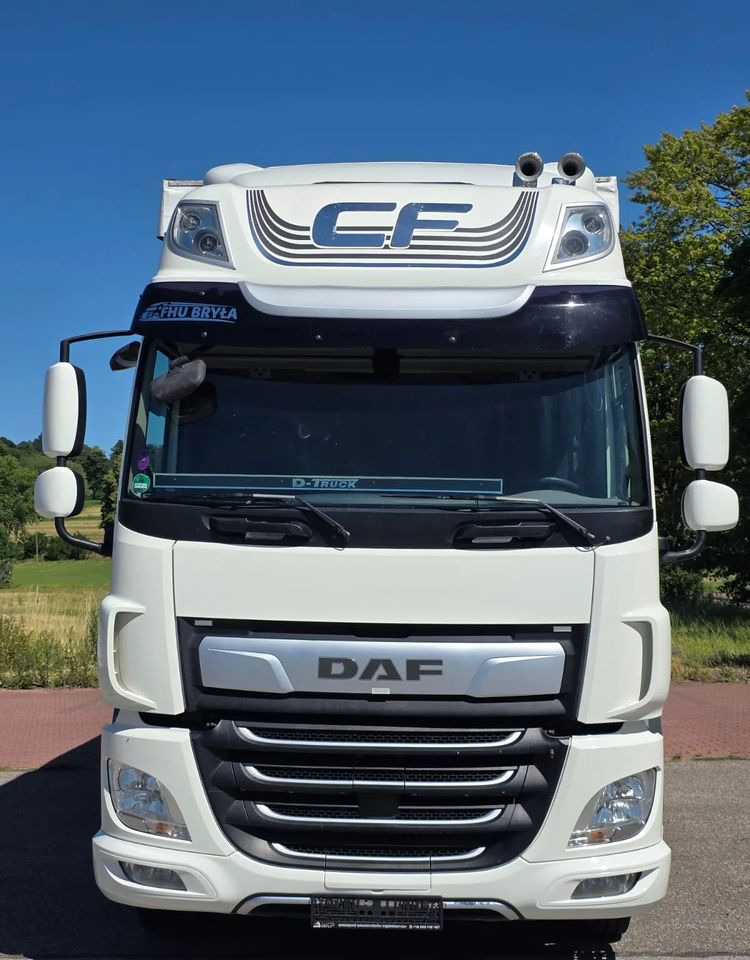 DAF CF290/CF320/FIRANKA/WINDA DHOLLANDIA / E6/JEDEN WŁAŚCICIEL/SPROWADZONY/22PALETY/2019/PODNOSZONY DACH/ JAK NOWY - Тентованный грузовик: фото 3 DAF CF290/CF320/FIRANKA/WINDA DHOLLANDIA / E6/JEDEN WŁAŚCICIEL/SPROWADZONY/22PALETY/2019/PODNOSZONY DACH/ JAK NOWY - Тентованный грузовик: фото 3