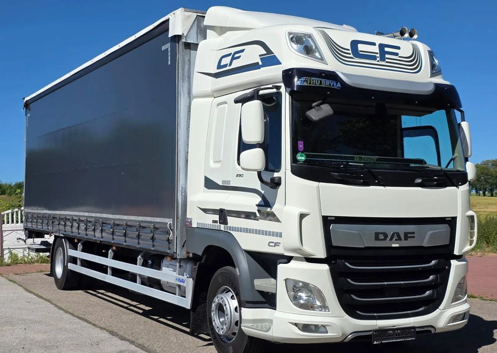 DAF CF290/CF320/FIRANKA/WINDA DHOLLANDIA / E6/JEDEN WŁAŚCICIEL/SPROWADZONY/22PALETY/2019/PODNOSZONY DACH/ JAK NOWY - Тентованный грузовик: фото 1 DAF CF290/CF320/FIRANKA/WINDA DHOLLANDIA / E6/JEDEN WŁAŚCICIEL/SPROWADZONY/22PALETY/2019/PODNOSZONY DACH/ JAK NOWY - Тентованный грузовик: фото 1