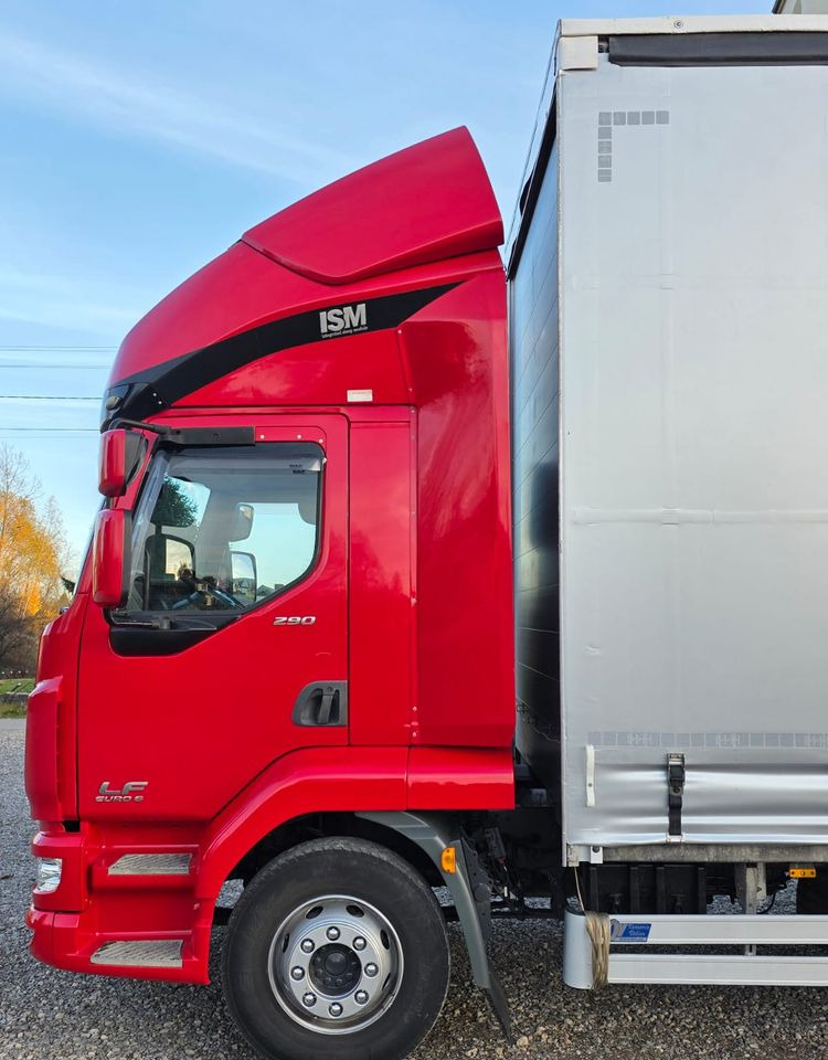 Тентованный грузовик DAF LF 290 / WINDA / 16TON DMC / 3M WYSOKOŚĆ / JUMBO /  FIRANKA / SYPIALKA / AUTOMAT / JEDEN WŁAŚCICIE  / EURO 6 / 2017/ SPROWADZONY / 19 PALET / DUŻA ŁADOWNOŚĆ /: фото 7