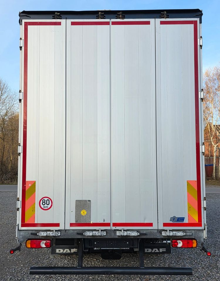 Тентованный грузовик DAF LF 290 / WINDA / 16TON DMC / 3M WYSOKOŚĆ / JUMBO /  FIRANKA / SYPIALKA / AUTOMAT / JEDEN WŁAŚCICIE  / EURO 6 / 2017/ SPROWADZONY / 19 PALET / DUŻA ŁADOWNOŚĆ /: фото 9