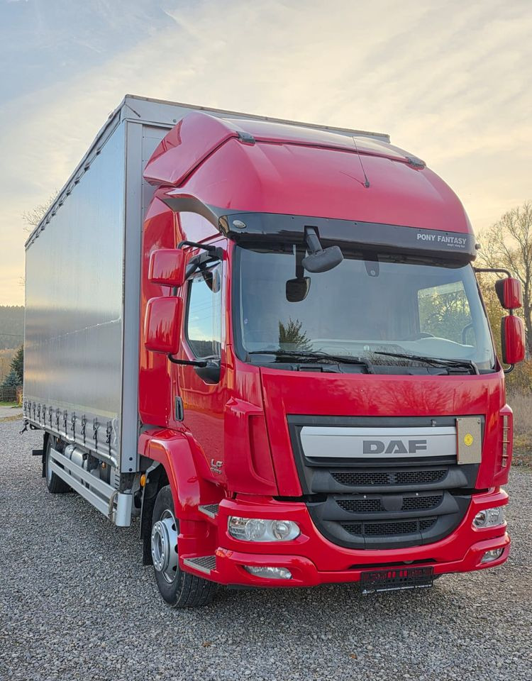 Тентованный грузовик DAF LF 290 / WINDA / 16TON DMC / 3M WYSOKOŚĆ / JUMBO /  FIRANKA / SYPIALKA / AUTOMAT / JEDEN WŁAŚCICIE  / EURO 6 / 2017/ SPROWADZONY / 19 PALET / DUŻA ŁADOWNOŚĆ /: фото 8