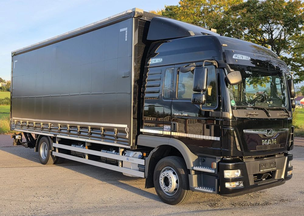 MAN TGM 15.290 / FIRANKA / 2019R / SPROWADZONY/ 7500 ŁADOWNOŚĆ / 18 PALET / E6 / JAK NOWY / WINDA / - Тентованный грузовик: фото 1 MAN TGM 15.290 / FIRANKA / 2019R / SPROWADZONY/ 7500 ŁADOWNOŚĆ / 18 PALET / E6 / JAK NOWY / WINDA / - Тентованный грузовик: фото 1