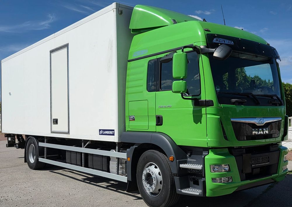 MAN TGM 18.340 / 18.290 / 15.290 / IZOTERMA / WINDA / 19PALET /E6 / SPROWADZONY / AUTOMAT / SYPIALKA / PIERWSZY WŁAŚCICIEL / BOCZNE DRZWI / STAN BARDZO DOBRY - Рефрижератор: фото 1 MAN TGM 18.340 / 18.290 / 15.290 / IZOTERMA / WINDA / 19PALET /E6 / SPROWADZONY / AUTOMAT / SYPIALKA / PIERWSZY WŁAŚCICIEL / BOCZNE DRZWI / STAN BARDZO DOBRY - Рефрижератор: фото 1