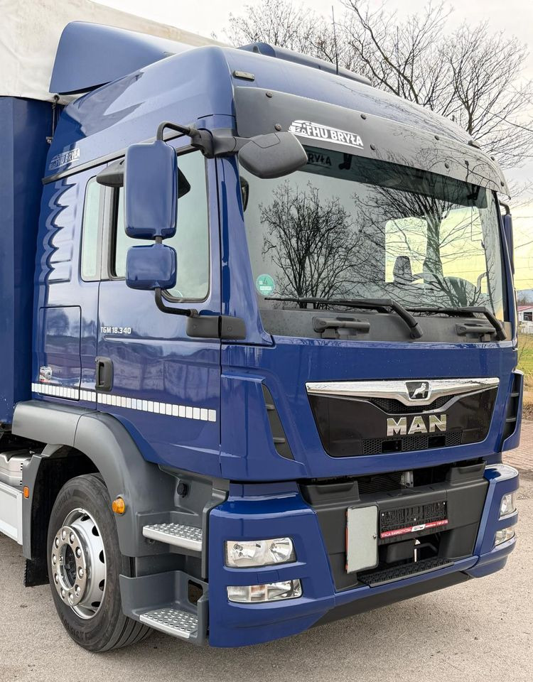 Тентованный грузовик MAN TGM 18.340 / FIRANKA / LIFT / SPROWADZONY / KLIMA POSTOJOWA / 2017 /  9700 ŁADOWNOŚĆ / AUTOMAT / 18 PALET / E6 /  WINDA /: фото 10