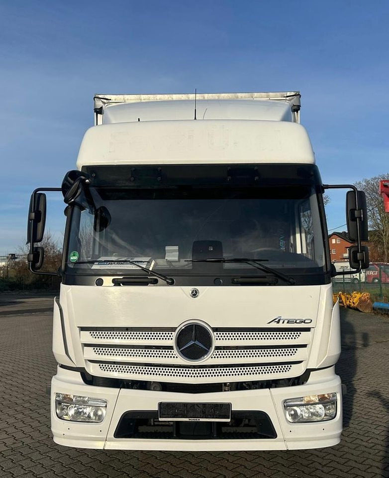 Mercedes-Benz ATEGO 1530 / FIRANKA / WINDA / E6 / 2023 / JAK NOWY / 18 EURO PALET / SPROWADZONY / GLOB / SYPIALKA / NISKI PRZEBIEG - Тентованный грузовик: фото 3 Mercedes-Benz ATEGO 1530 / FIRANKA / WINDA / E6 / 2023 / JAK NOWY / 18 EURO PALET / SPROWADZONY / GLOB / SYPIALKA / NISKI PRZEBIEG - Тентованный грузовик: фото 3