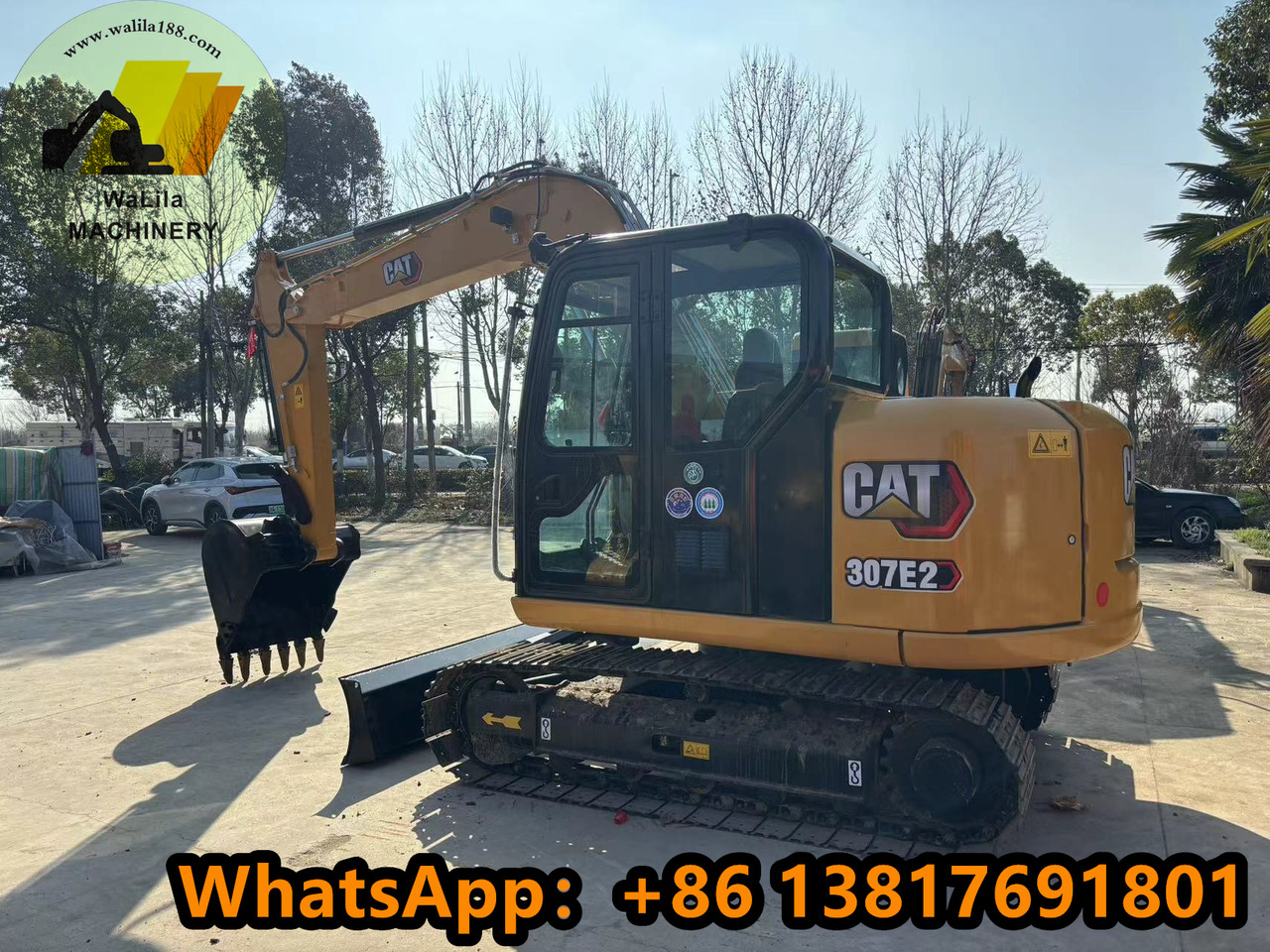Мини-экскаватор CAT 307E Caterpillar 307E2: фото 9