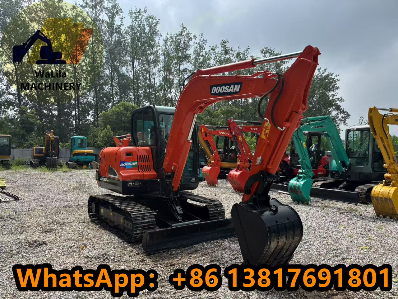 DOOSAN DX60-9 - Мини-экскаватор: фото 2 DOOSAN DX60-9 - Мини-экскаватор: фото 2