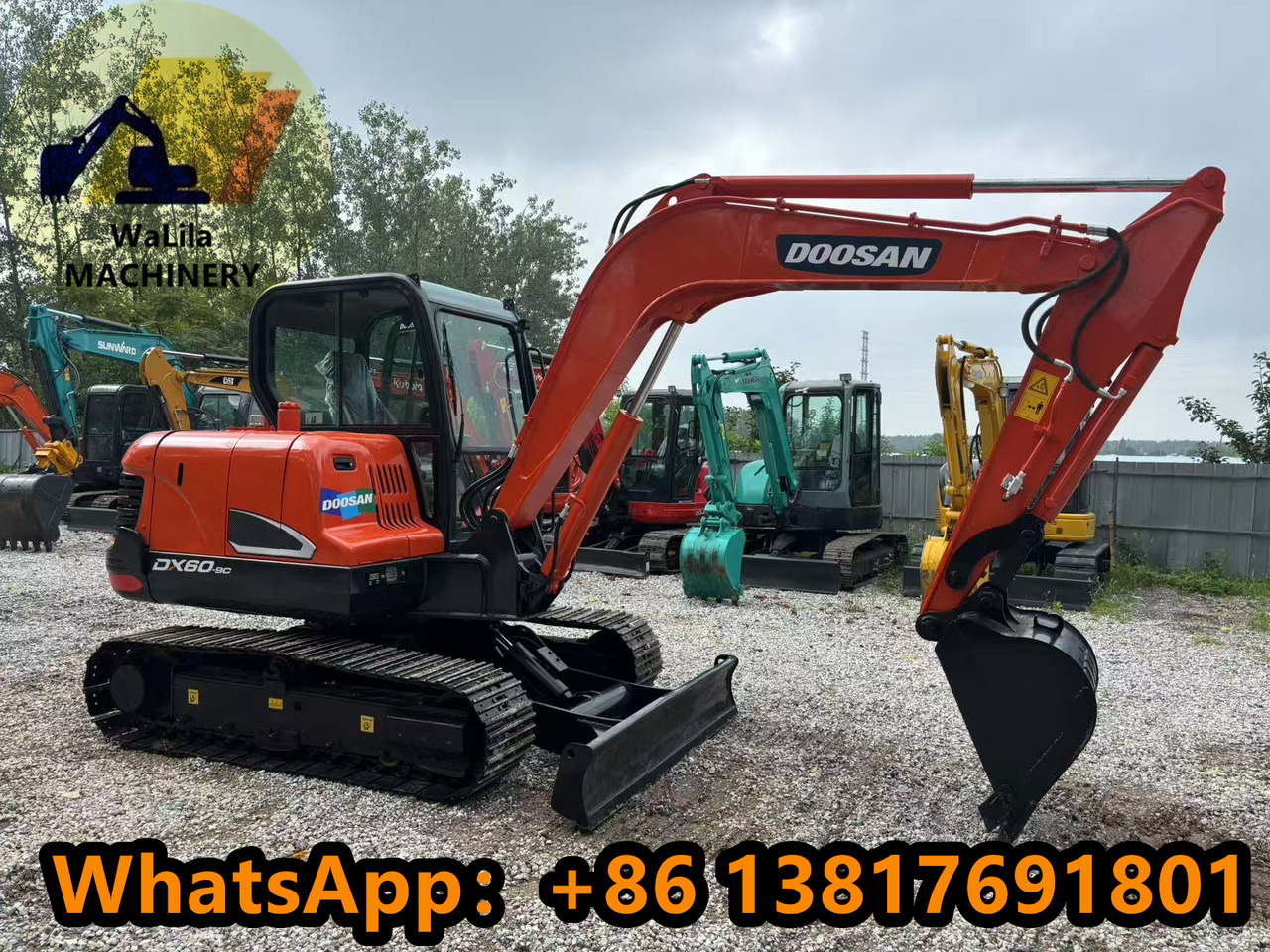 DOOSAN DX60-9 - Мини-экскаватор: фото 5 DOOSAN DX60-9 - Мини-экскаватор: фото 5
