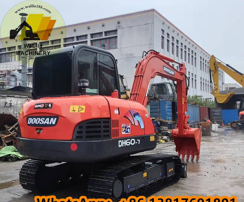 Doosan DH 60-7 - Мини-экскаватор: фото 3 Doosan DH 60-7 - Мини-экскаватор: фото 3