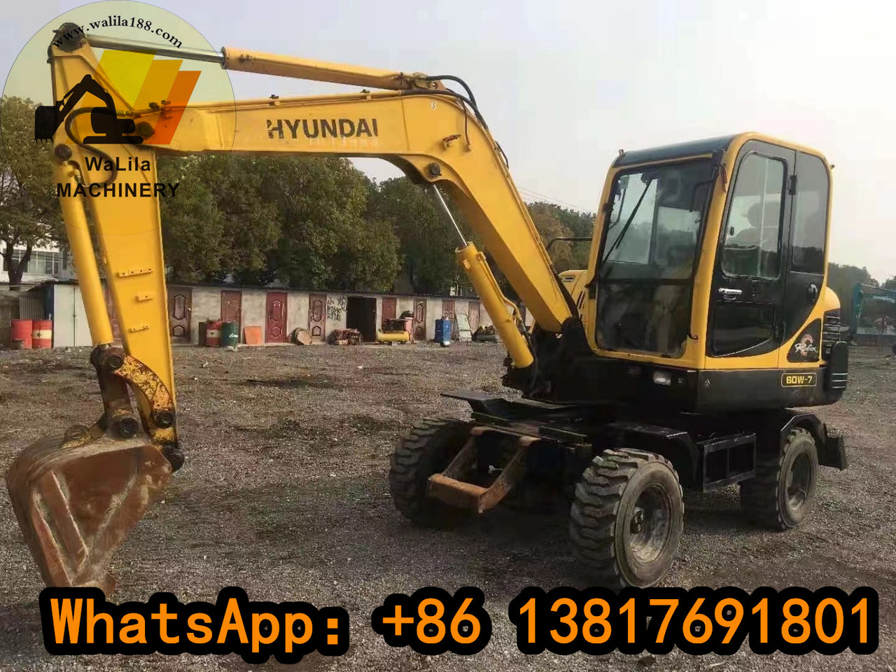 HYUNDAI R60W - Мини-экскаватор: фото 1 HYUNDAI R60W - Мини-экскаватор: фото 1