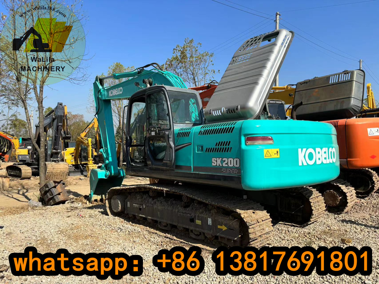 KOBELCO SK 200-8 - Гусеничный экскаватор: фото 3 KOBELCO SK 200-8 - Гусеничный экскаватор: фото 3