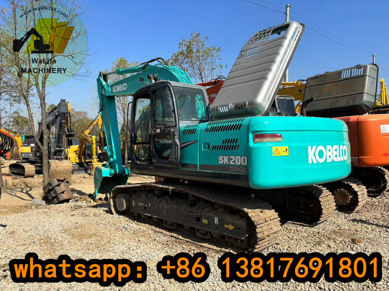 KOBELCO SK 200-8 - Гусеничный экскаватор: фото 5 KOBELCO SK 200-8 - Гусеничный экскаватор: фото 5