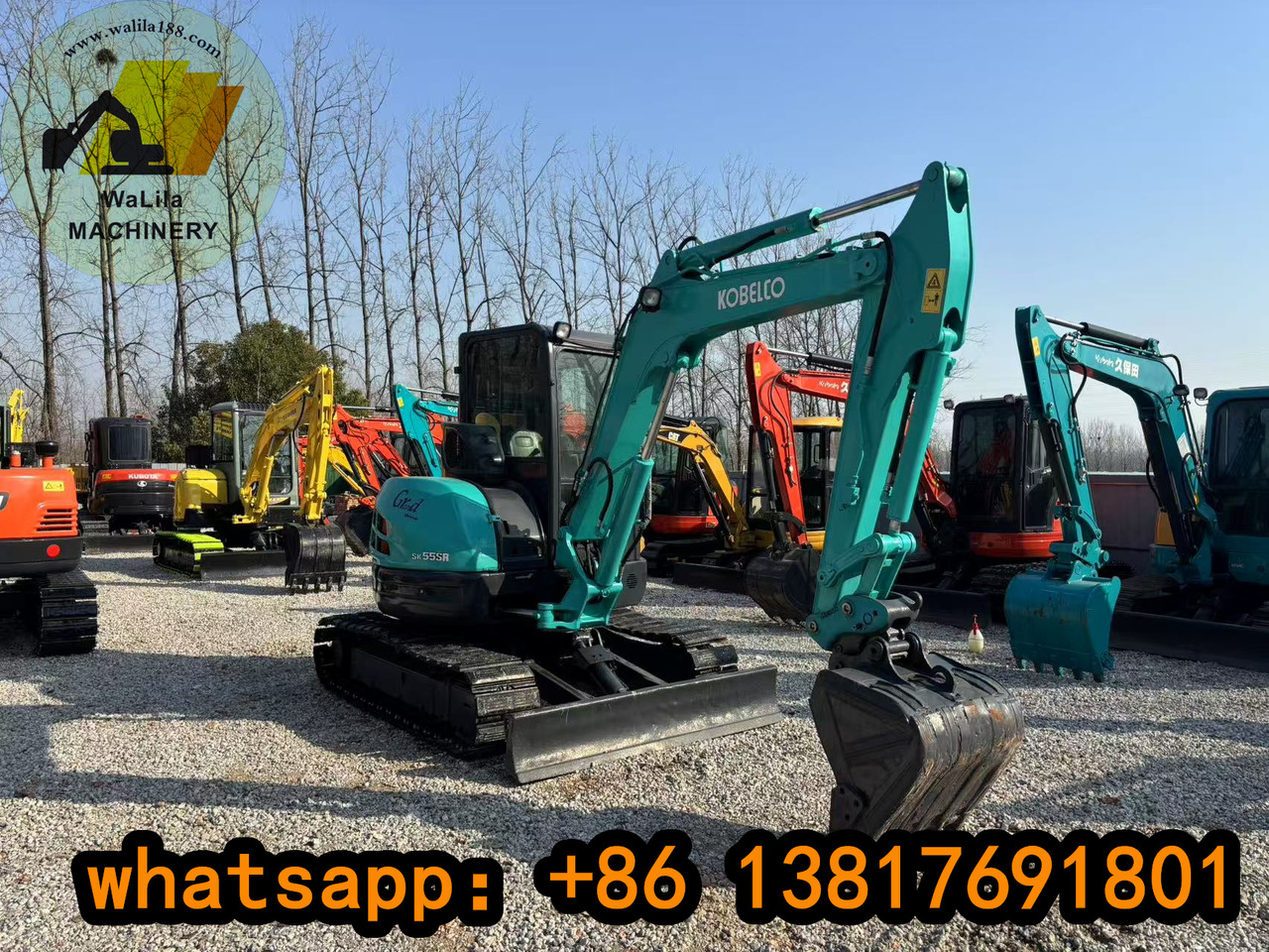 Мини-экскаватор KOBELCO SK55: фото 6