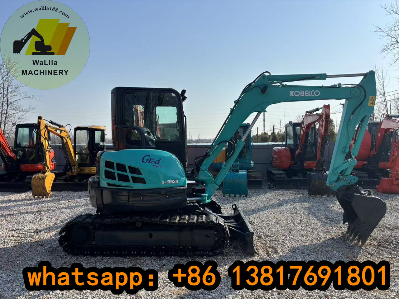 KOBELCO SK55 - Мини-экскаватор: фото 1 KOBELCO SK55 - Мини-экскаватор: фото 1