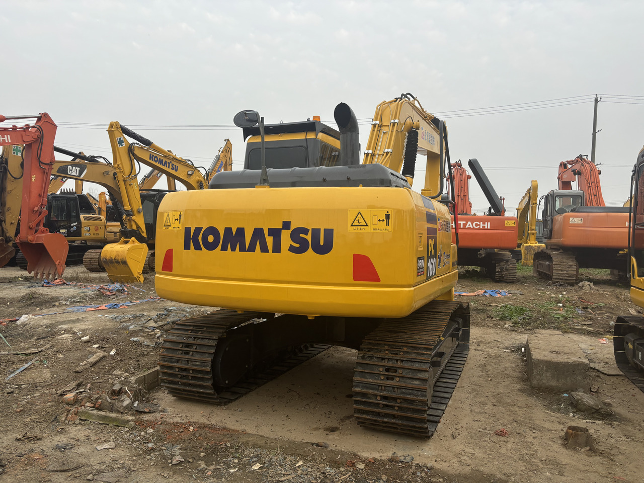 Гусеничный экскаватор KOMATSU PC160: фото 6