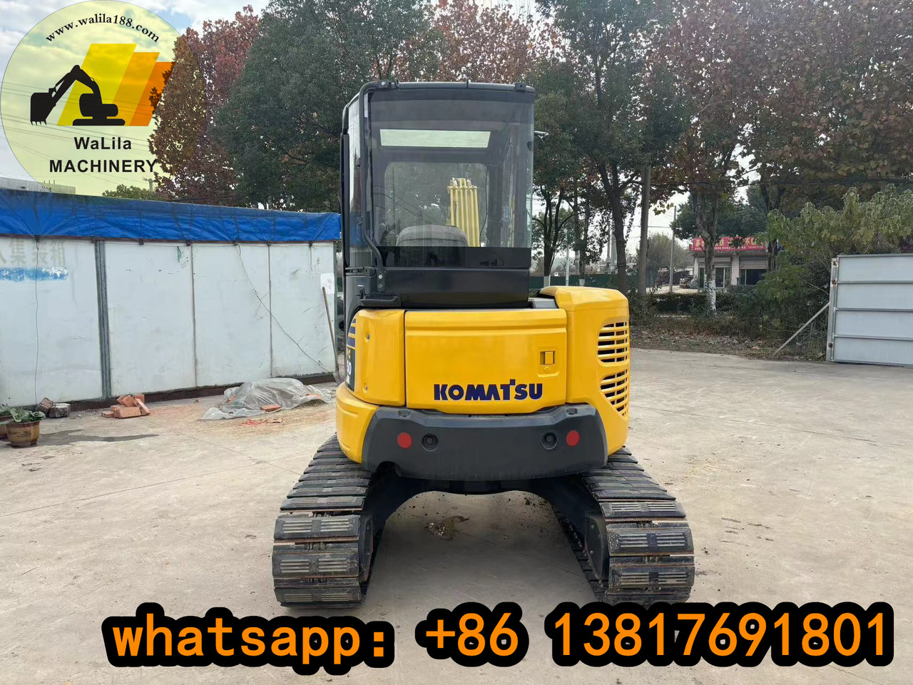 KOMATSU PC50 - Мини-экскаватор: фото 2 KOMATSU PC50 - Мини-экскаватор: фото 2
