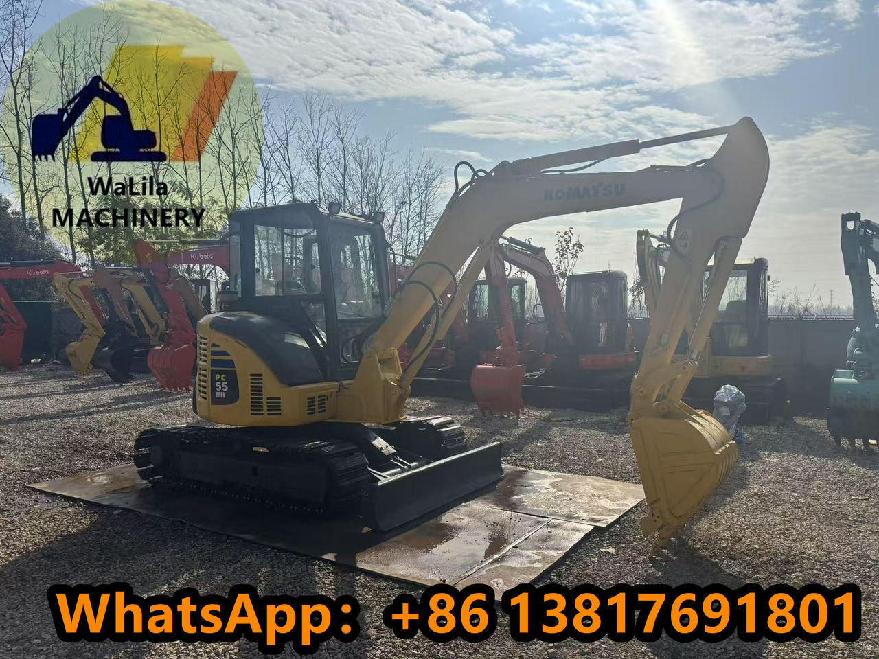 KOMATSU PC55MR-3 - Мини-экскаватор: фото 2 KOMATSU PC55MR-3 - Мини-экскаватор: фото 2