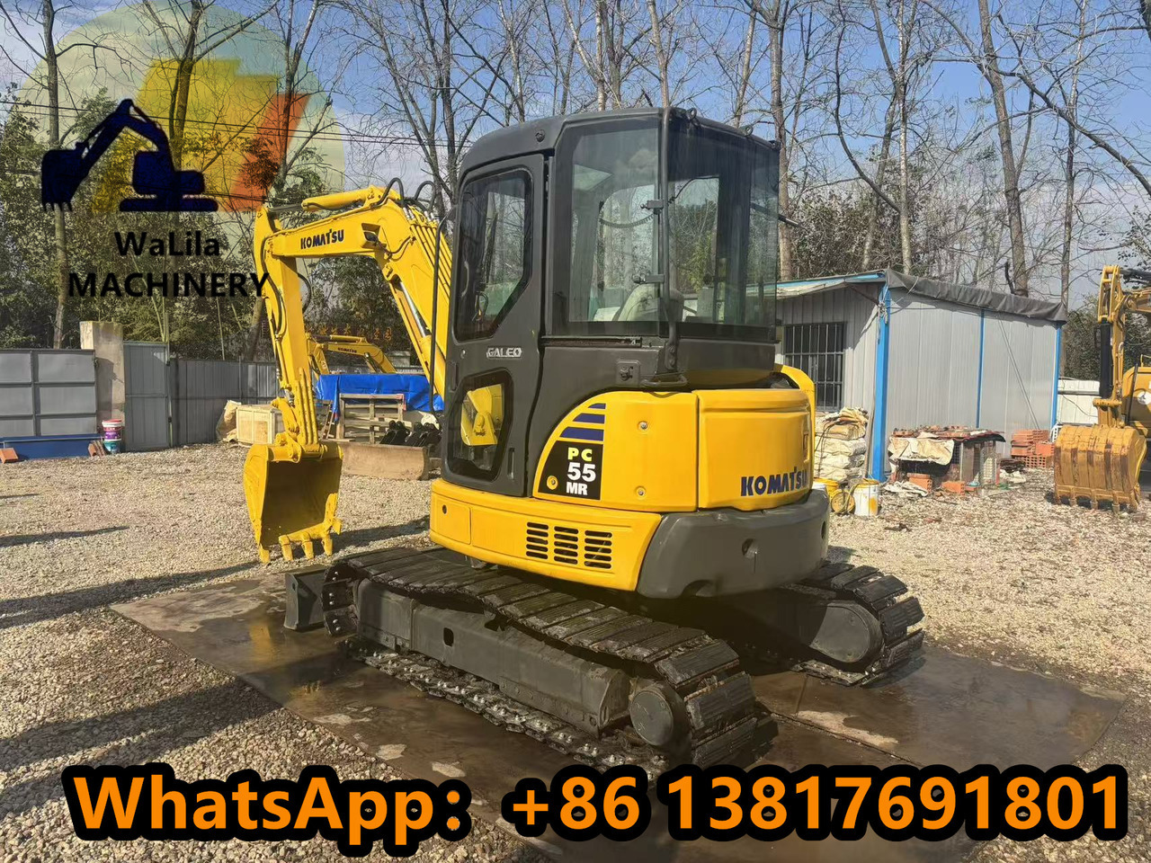 KOMATSU PC55MR-3 - Мини-экскаватор: фото 4 KOMATSU PC55MR-3 - Мини-экскаватор: фото 4