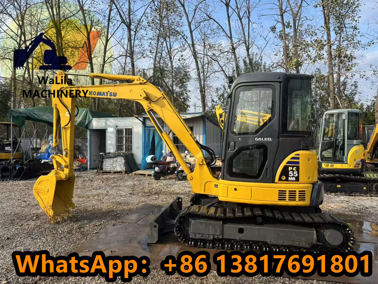 KOMATSU PC55MR - Мини-экскаватор: фото 1 KOMATSU PC55MR - Мини-экскаватор: фото 1