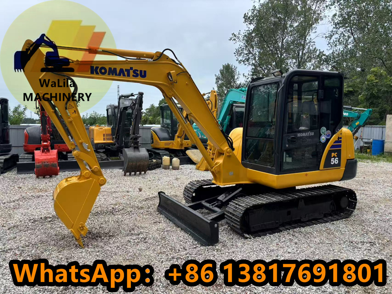 KOMATSU PC56-7 - Мини-экскаватор: фото 3 KOMATSU PC56-7 - Мини-экскаватор: фото 3
