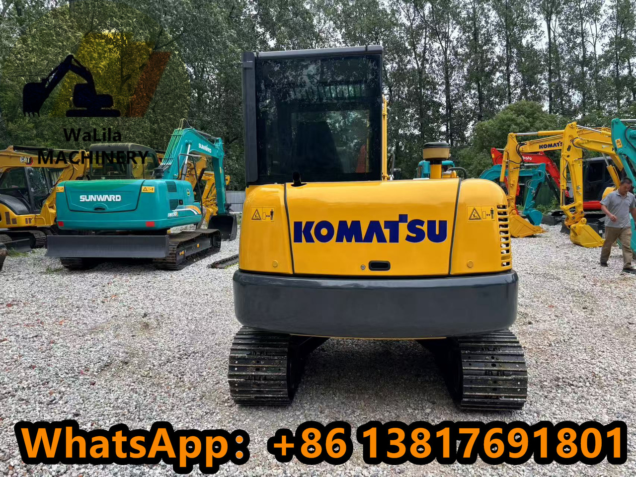 KOMATSU PC56-7 - Мини-экскаватор: фото 5 KOMATSU PC56-7 - Мини-экскаватор: фото 5